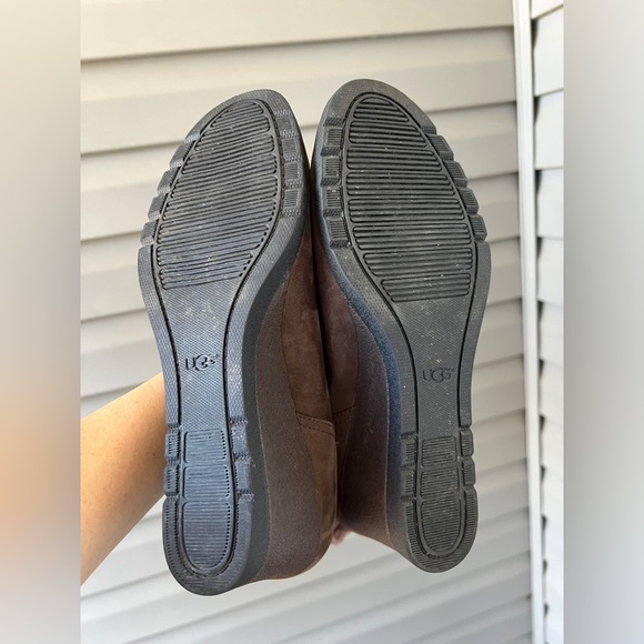 UGG EDELINA GRIZZLY BOOTS - WOMEN'S Sz 8.5 - Picture 12 of 12